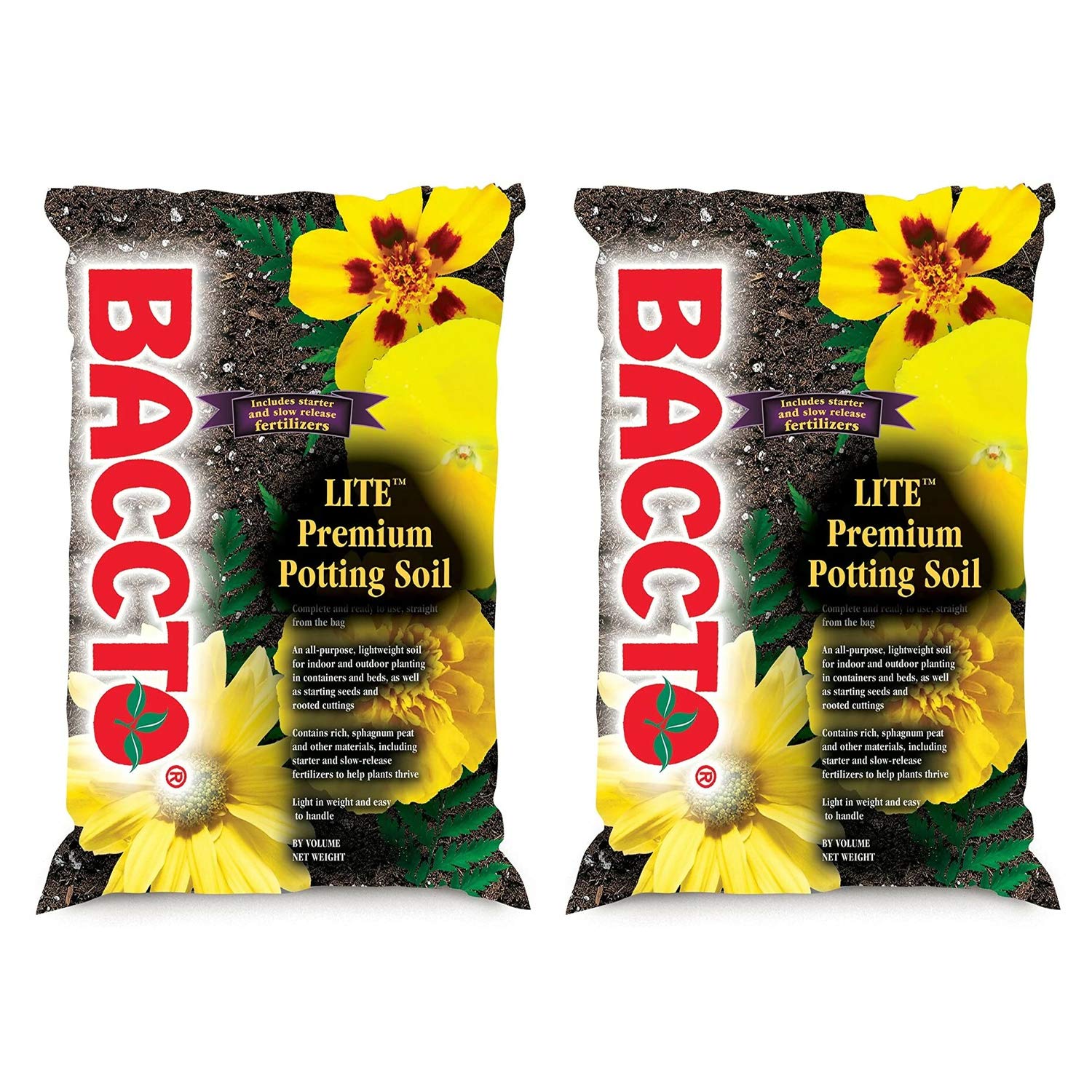 Amazon.com : Michigan Peat 1420 Baccto Lite Premium Potting Soil
